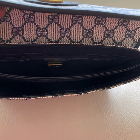 Gucci Blue Monogram Vintage - Picture 5 of 5